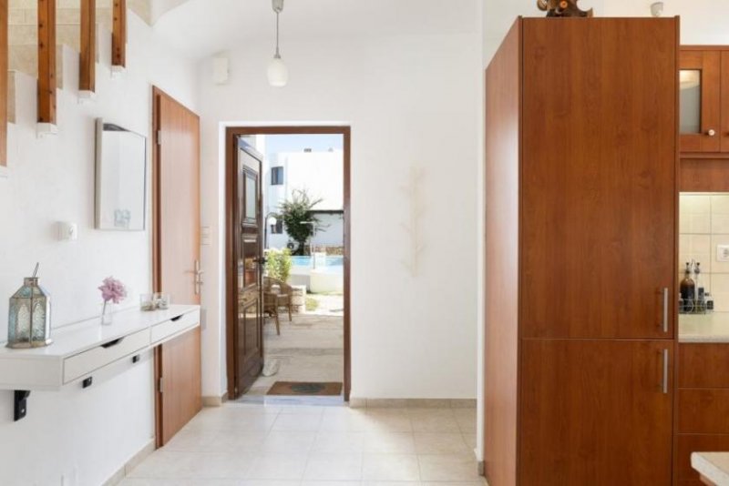 Ag. Paraskevi bei Rethymno Kreta, Ag. Paraskevi: Tolle Wohnung in schöner Anlage mit Meerblick zu verkaufen Wohnung kaufen